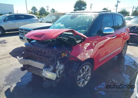 2014 Fiat 500L Lounge из США, поврежденный, VIN ZFBCFACH6EZ005518